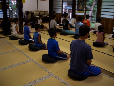 坐禅会8月5日 その壱