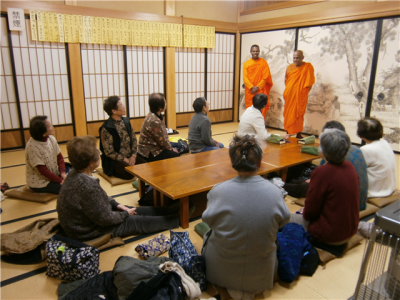 スリランカ僧侶来寺