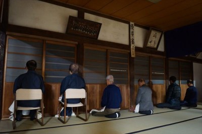 坐禅会（平成27年1月24日）-no.1